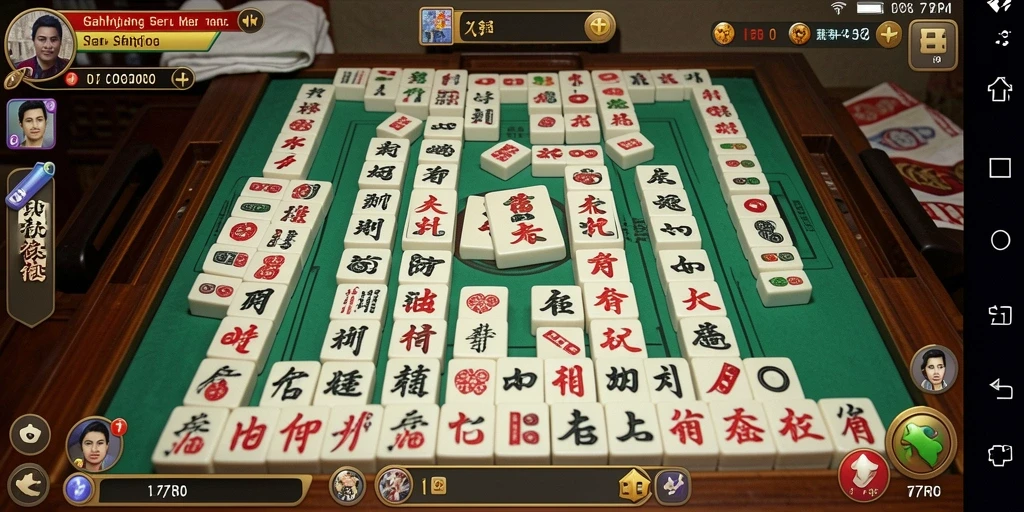 Screenshot gameplay 77RP yang menarik dan penuh warna.
