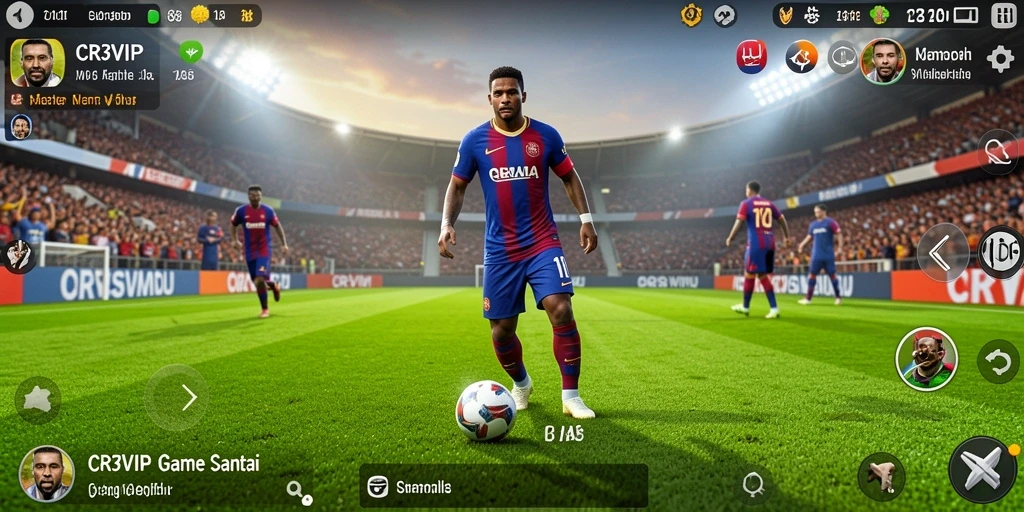 Tampilan gameplay seru di CR7VIP yang menghibur banyak pemain.