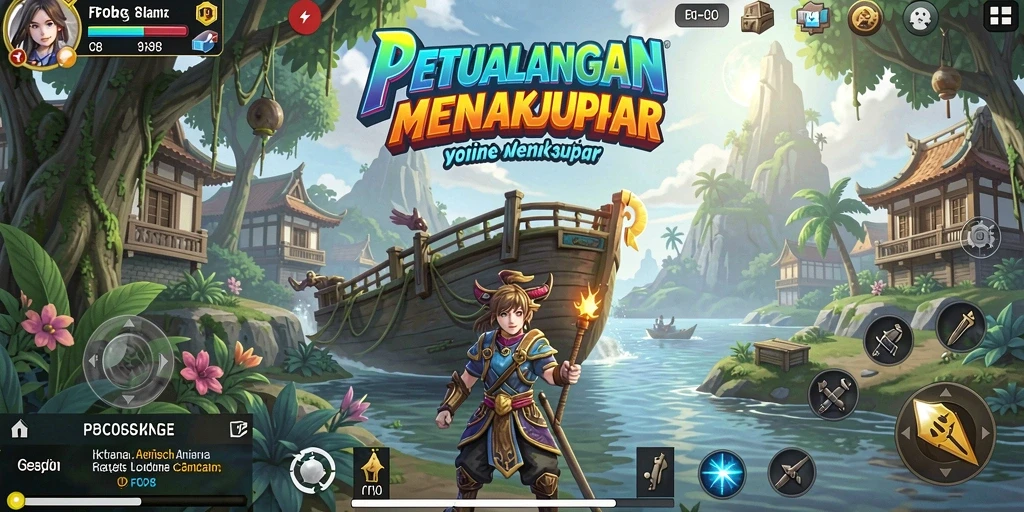 Tangkapan layar gameplay FO8 menampilkan pertempuran seru dengan karakter anime.