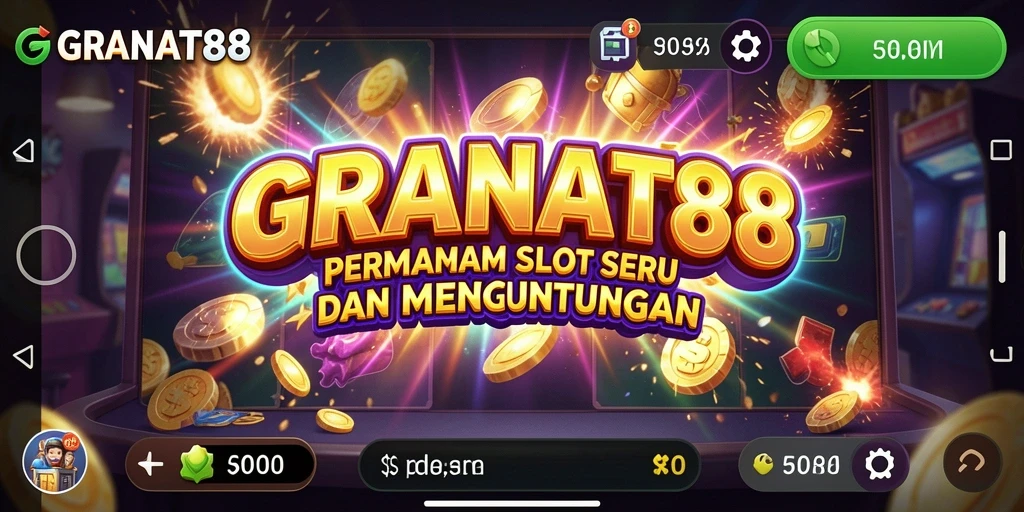 Tangkapan layar utama GRANAT88 menampilkan gameplay Slot yang menarik dan mengasyikkan.