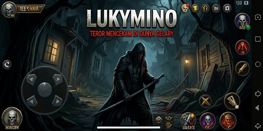 Tangkap momen menakutkan dari gameplay LUKYMINO yang penuh ketegangan.