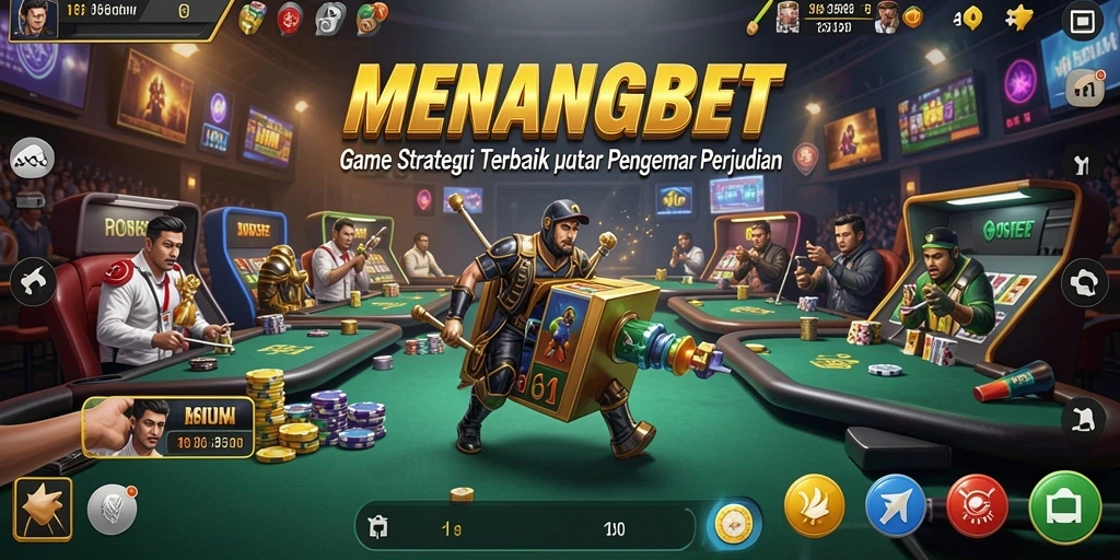 Tampilan gameplay MENANGBET yang intens dan penuh strategi.