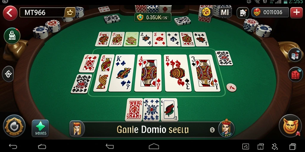 Tampilan gameplay seru dan dinamis dari MT966.