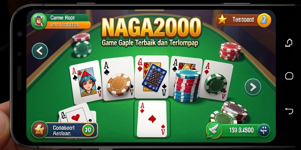Tampilan gameplay NAGA2000 yang seru dan interaktif.