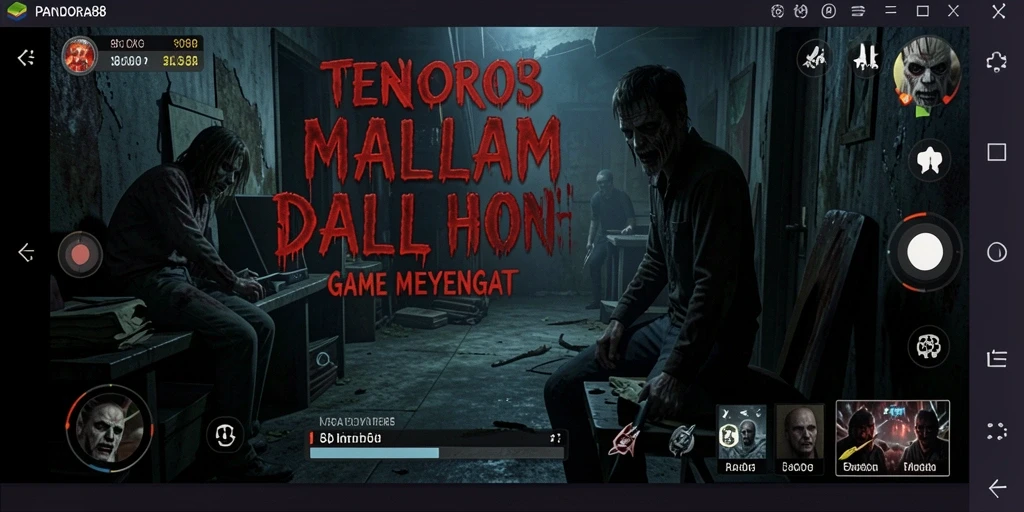 Tampilan ketegangan dalam gameplay PANDORA88 yang mendebarkan.