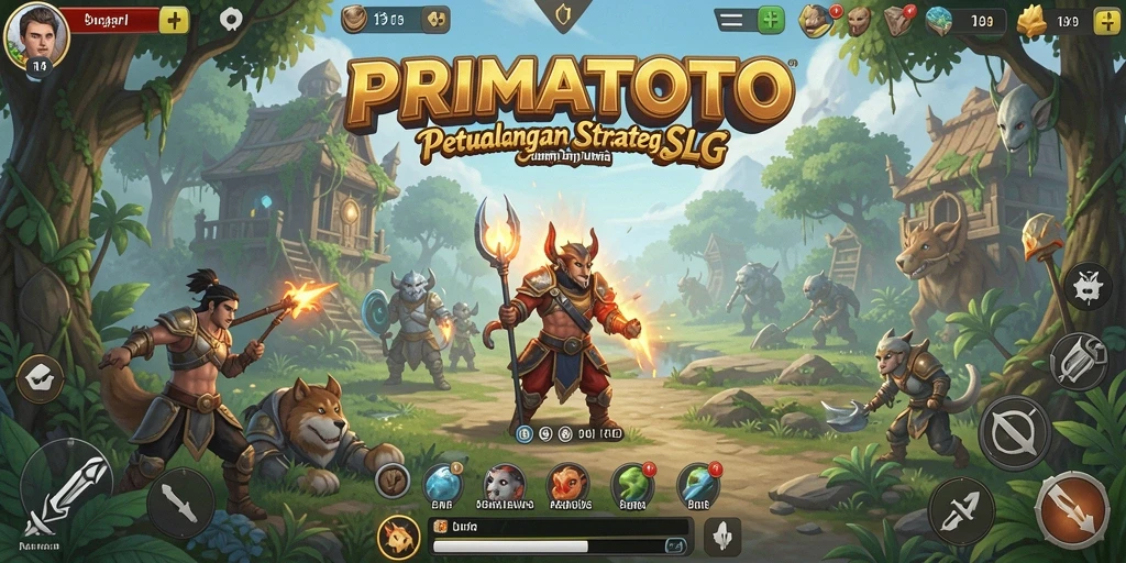 Screenshot PRIMATOTO menampilkan momen strategis dalam gameplay.