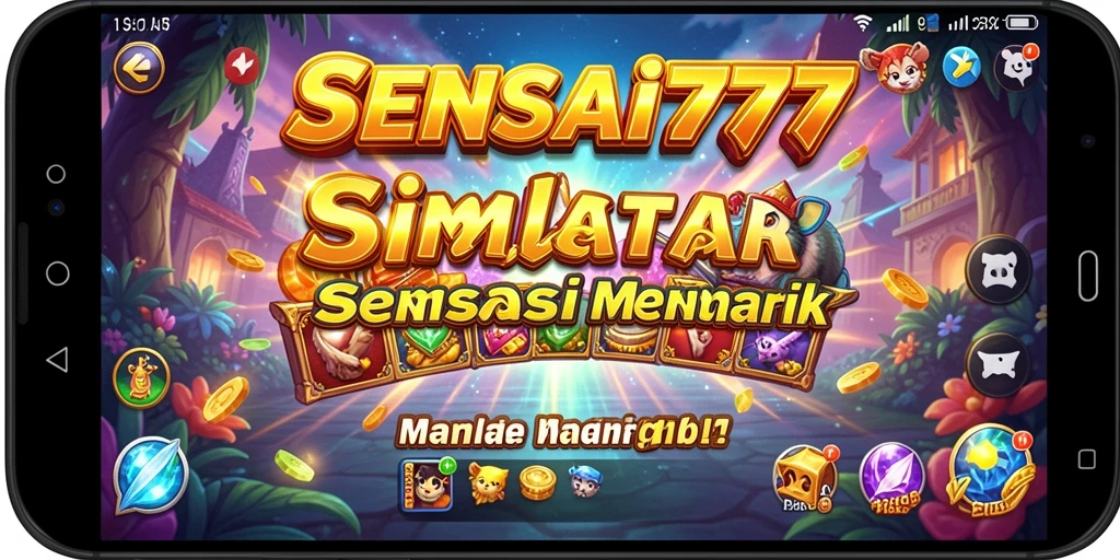 Tampilan gameplay menarik dari SENSASI777 yang menghibur.
