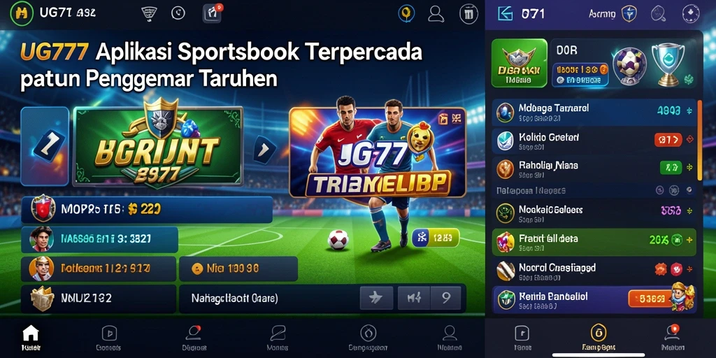 Gambaran Gameplay Aplikasi Sportsbook UG777 yang Menarik.
