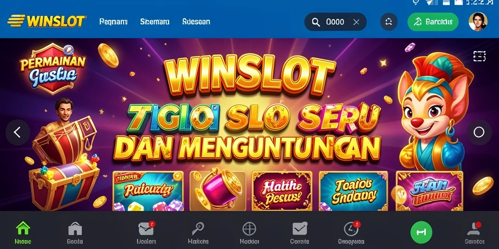Tampilan gameplay WINSLOT yang menarik dan penuh warna.