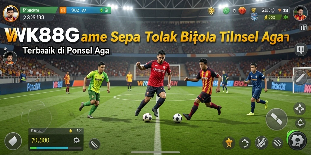 Tampilan gameplay WK888 yang seru dan menegangkan di lapangan hijau.