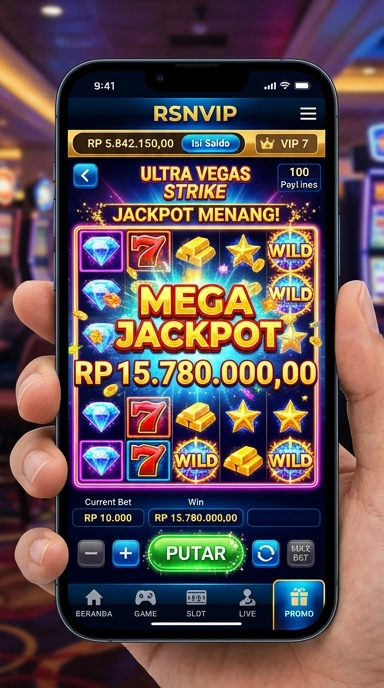 Screenshot antarmuka pengguna aplikasi rsnvip.